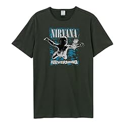 Amplified Nirvana Nevermind T-Shirt Anthracite Taille S, Gris, S - Les Beatles, Paul McCartney, John Lennon, RIngo Starr, George Harrison