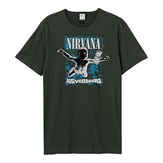 Amplified Nirvana Nevermind T-Shirt Anthracite Taille S, Gris, S - Les Beatles, Paul McCartney, John Lennon, RIngo Starr, George Harrison