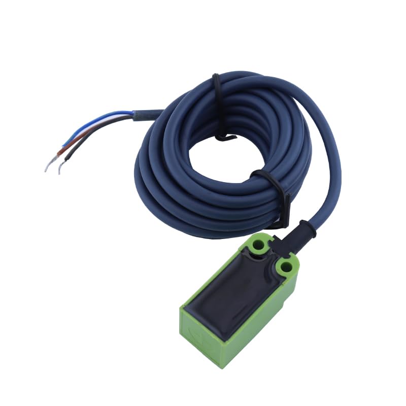 Proximity switch PS17-5DN/DN2/DN3/DP/DP2/DP3/D1/D2/Y1/Y2 square proximity switch normally closed dc three line sensor - (Color: PS17-5DP2)