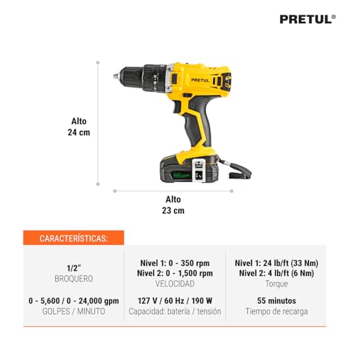taladro para tablaroca marca Pretul (2)