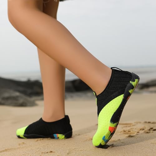 QPT Water Shoes for Toddler Kids Boys Girls Barefoot Aqua Socks Quick-Dry Beach Swim Outdoor Sports Shoes4