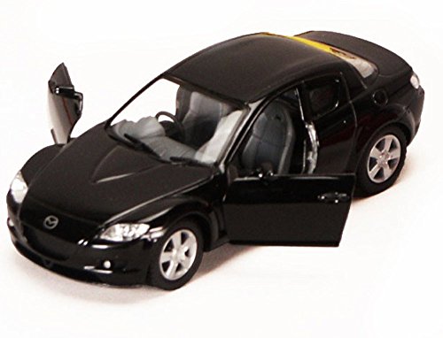 Mazda RX-8, Black - Kinsmart 5071D - 1/36 Scale Diecast Model Toy Car, but NO Box