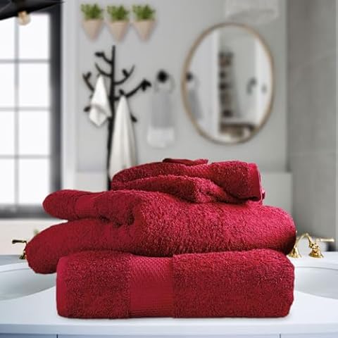 LIZZIE JACOBS Egyptian Cotton Luxury Towels Cover