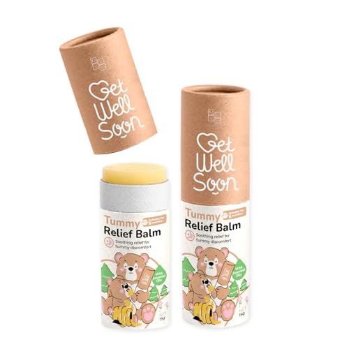 Image of GWS Baby Kids Nasal Relief, Itch Relief, Tummy Relief, Colic, Fever Relief & Bruise Relief Balm Sticks (15g) (Tummy Colic Balm)