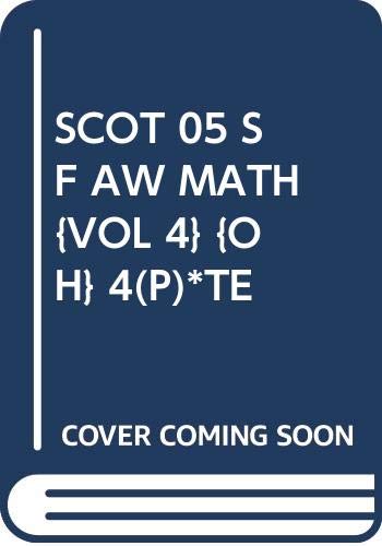 SCOT 05 SF AW MATH {VOL 4} {OH} 4(P)*TE: Randall I. Charles ...