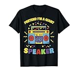 Pretend I'm A Giant Speaker Subwoofer Halloween Costume T-Shirt