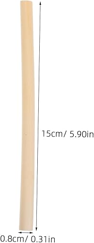 Miniatura 2 de HANABASS 100 piezas de tubos de repuesto para tubos de anidación de repuesto, tubos de casa, herramienta de apicultor para abejas masoneras, tubos