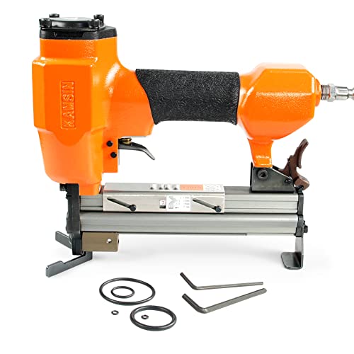 KAMSIN V1015 30 Gauge Pneumatic Picture Frame Nailer, 13/32 Crown V
