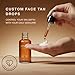 Onyx Self Tanning Drops for Face - Facial Self Tanner to Mix with Moisturizer or Serum - Gradual Buildable Sunless Glow | Aloe & Hyaluronic Acid | Light/Medium 1.01 Fl Oz