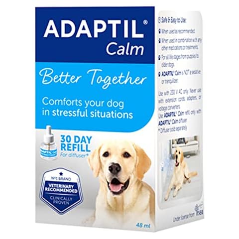 ADAPTIL Calm 30 day Refill, helps dog cope with behavioural issues and life challenges - 48 ml (Pack of 1) Cover