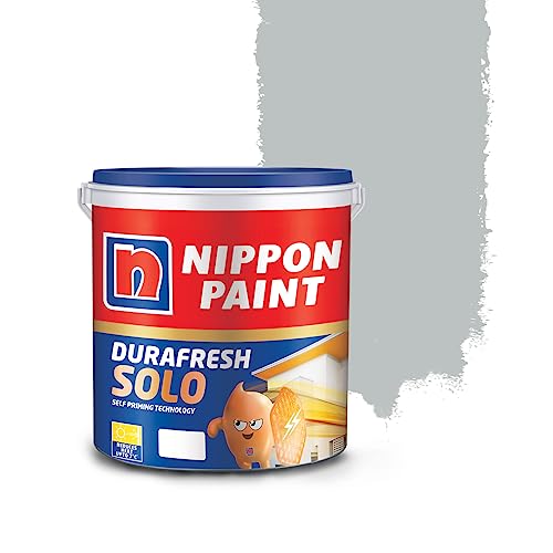 Image of Nippon Paint Durafresh Solo Exterior Emulsion Paint (Stiletto Gray, 10 L)
