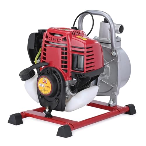 Image of OEM Professional 35CC 4 Stroke Advanced Technology Gasoline Petrol Engine Water PUMP 1? | 1Inch | Low Fuel Consumption | Long Running Time