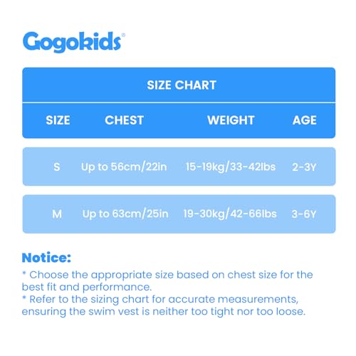 Image of Gogokids Puddle Float Jumper 33-66 Pounds, Toddler Swim Vest Kids 2-6 Years