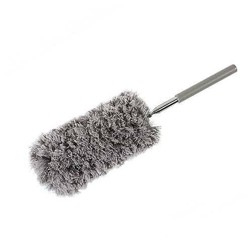 POPETPOP Plumero Extensible de Microfibra con Manija Antideslizante Limpiar Muebles Ventiladores y Automóviles de Suave y Atrapar Polvo