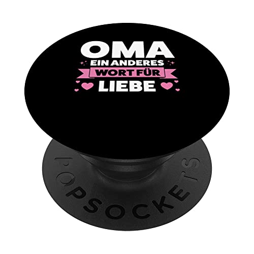 Oma ein anderes Wort für Liebe Oma Großmutter PopSockets PopGrip Intercambiable