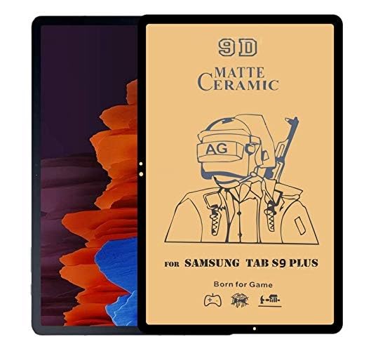 COVER CAPITAL Tablet Matte Screen Guard (Its Not Glass) For Samsung Galaxy S9 Plus 12.4 Inch (31.50cm) -Black Edges (Matte Feel Temper) (B0CF2SC7ZW) Amazon Price History, Amazon Price Tracker