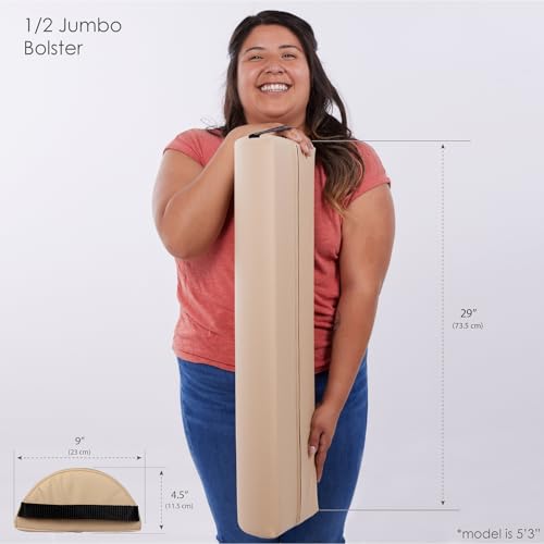 Image of EarthLite Massage Bolster Pillow Half Jumbo, 29in Length x 9in Width x 4.5in Height