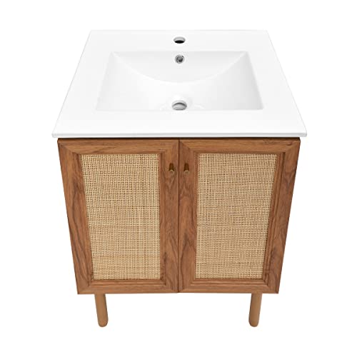Swiss Madison Sm-Bv662 Bathroom Cabinet, 24", Oak #TOP5