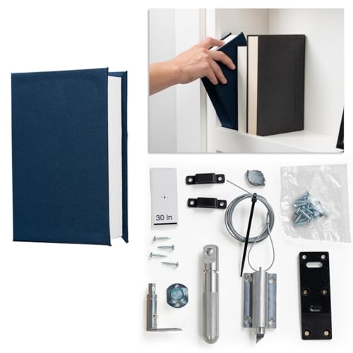 MURPHY DOOR Hidden Door Book Latch for Hidden Bookcase Door Secret Door Lock