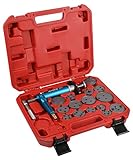 ARES 18024-16-Piece Brake Caliper Wind Back Tool Set - Pneumatic Design for Easy One-Person Use -...