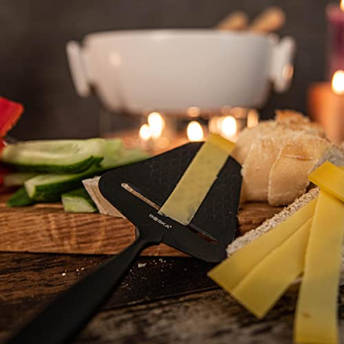 BOSKA Cheese Slicer Monaco+ Dark Edition, Cheese Slicer for Block Cheese, Premium Slicer, Multifunctional, Vegetable Slicer - Image 2