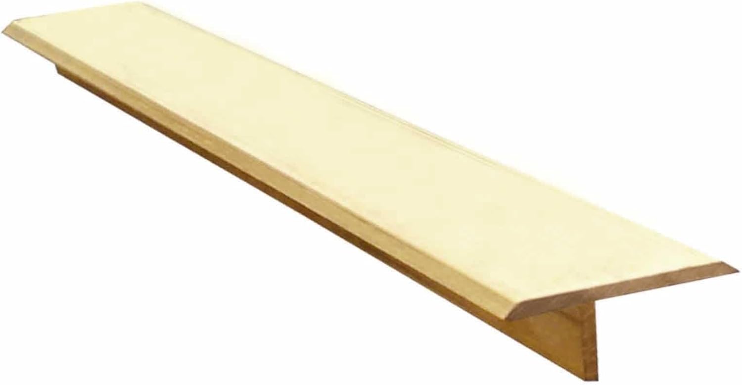 Vinyl Floor Trim Strip, Seamless Joining Edging for Wood & Tile Floors, Cinch Cover for Height Alignment, Durable Floor Transition Solution, Easy Install Floor Trim