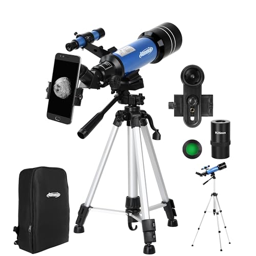 AOMEKIE Telescopes for Adults Astronomy with Backpack Telescope for Beginners with Metal Kellner...