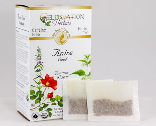 Celebration Herbals Organic Anise Seed Tea Caffeine Free, 24 Herbal Bags - Thumbnail 2
