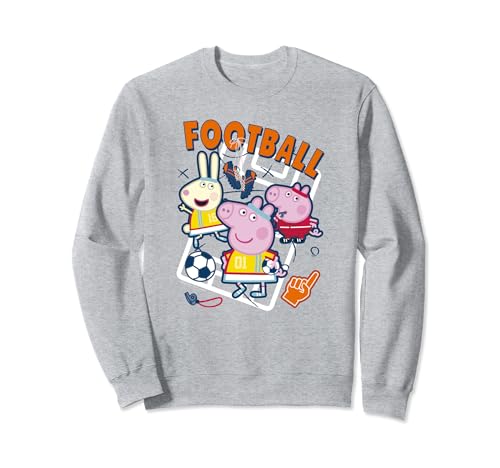 Sweat Peppa Pig Football pour enfant - Collection Jeux d'Été 2021
