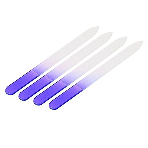 Preisvergleich Produktbild yibenwanligod Nagelfeilen aus Glas, langlebig, 4 Stück