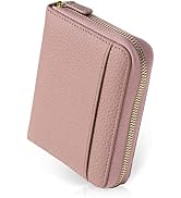 LASIEM(ラシエム) カードケース レディース 財布 お札が折れない 財布 「大容量」 本革 スキミング防止 小銭入れ コインスルー（クラシックローズ）