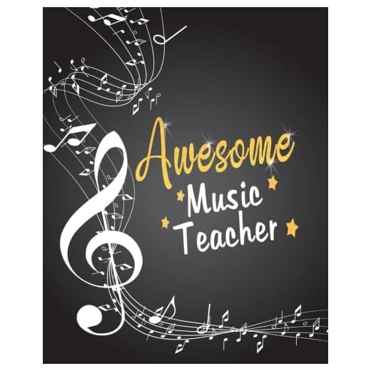 Awesome Music Teacher: Music Teacher Appreciation Book or Journal or Planner: Great for Teacher Appreciation/Thank Inspirational Notebooks & Gifts ... Journal Note Book Notepad Notebook Series)