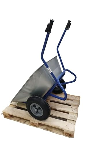 Heukarre Silokarre Pferdekarre Futtertransporte Schubkarre KELBERG 200L 2-Rad-Karre Futterkarre PP Rad 400-8 PP