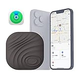 [Amazon限定ブランド]紛失防止タグ gps 子供や高齢者を見守り スマートタグ キーファインダー Nutale Air スマートトラッカー gpsスマートタグ 追跡タグ 忘れ物防止 スマホが見つかる iOS標準アプリ【探す】対応(スペースグレイ)