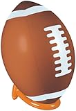 Beistle Inflatable Football & Tee Set, Large Game Day Accessories for Sports Theme Photo, Football Party Favors & Athletic Decor, 3β 3" ball & 16" Tee