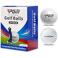 24-Pack PGM 3-Piece Standard Control Balanced Golf Balls only $25.99-$27.99