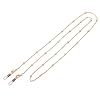 Likgreat Brillenketting voor dames, parelketting voor leesbrillen, zonnebrillen, brillenhouder