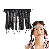 Long Size: Length is 29cm, head circumference is 50cm, suitable for most types of hair, no matter your hair is long, thick or fine, it can help you create beautiful curly hair at will.