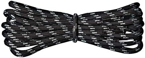 Fabmania® Laces Strong Round Work Boot Laces Length 140 cm  3.5/4mm Shoelaces for Walking Hiking Trekking Men Women (1 pair)