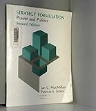 Strategy Formulation: Power and Politics (West Series in Strategic Management)
