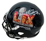 Nakobe Dean Signed Full Size Replica SB LIX Champs Helmet Eagles PSA/DNA 195554 - Autographed NFL Helmets