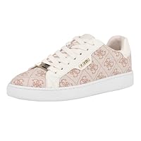 GUESS Women's Renzy Sneaker, Dark Natural 124, 7 US