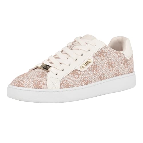 Guess Women's Renzy Sneaker, Dark Natural 124, 6 by GUESS - Used condition - CA$55.55