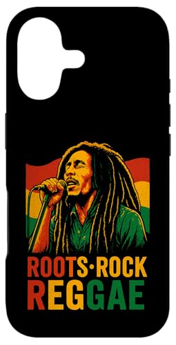 Roots Rock Reggae – Vintage Jamaican Music Vibes Case for iPhone 17