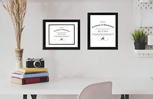 Golden State Art X1-31021-GSA5 11X14 Diploma Frame For 8.5X11 Document & Certificates thumb #2