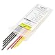 Pica Dry Tieflochmarker Ersatzminen-Set graphit/gelb/rot
