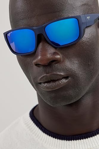 Maui Jim Amberjack Rectangular Sunglasses3