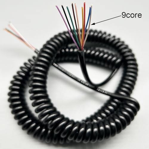 Câble extensible en spirale 24 AWG pour éliminer les nœuds et gagner de l'espace