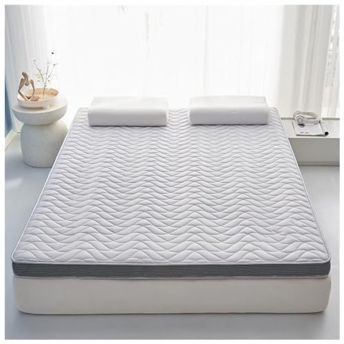Colchón grueso y plegable de látex de espuma viscoelástica con soporte de palma de coco 3D, máxima comodidad para el hogar y el dormitorio, solución ideal para dormir para todas las edades