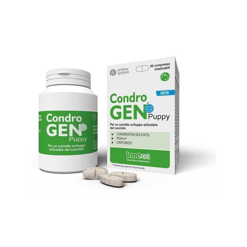 CondroGEN Puppy, Integratore per lo Sviluppo Articolare dei Cuccioli, 90 Compresse Masticabili